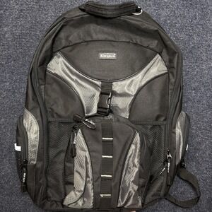 Targus Laptop Backpack Black Padded Multi Pocket Travel Work School Business